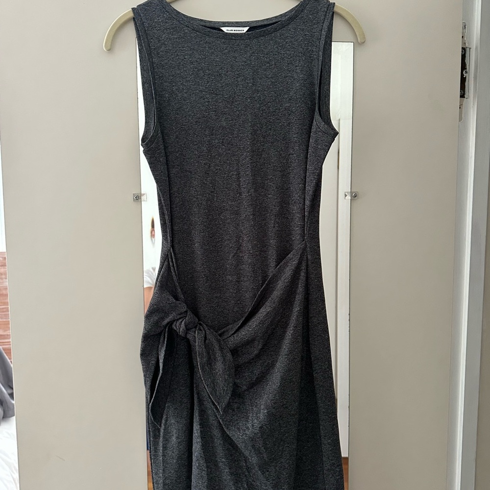 Club Monaco Gray Sleeveless Dress